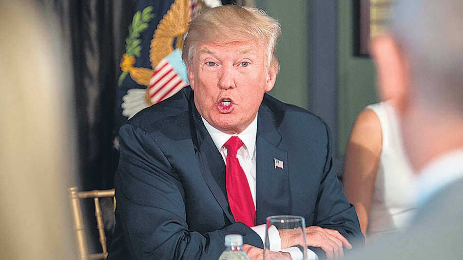 “Mejor que Corea del Norte no haga más amenazas a EE.UU.” dijo Trump.