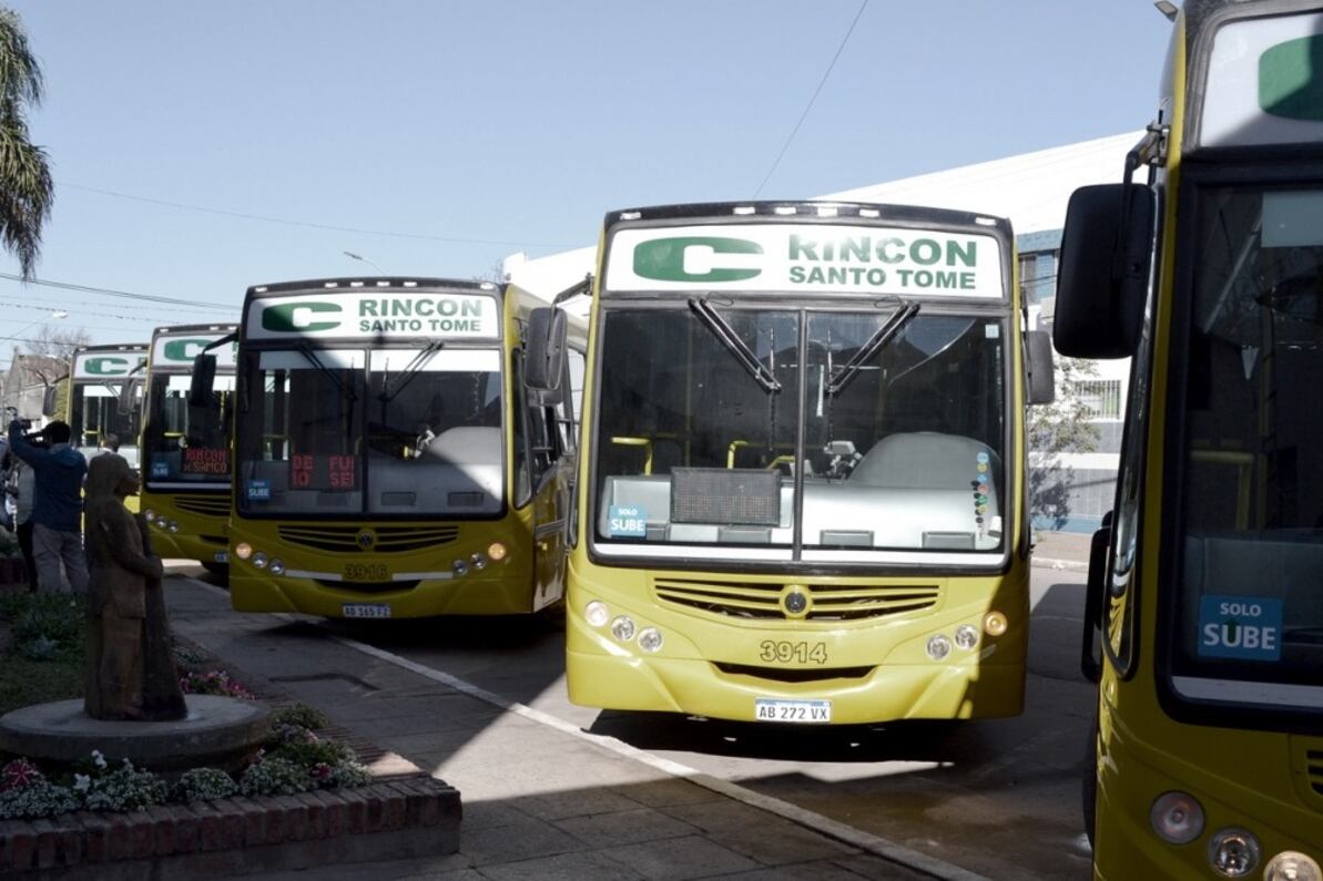 Las líneas afectadas por el paro de colectivos en Santa Fe.