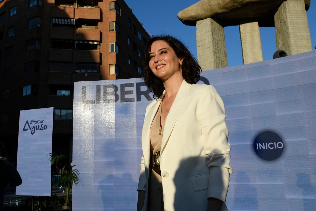 Isabel Díaz Ayuso, estrella en ascenso de la derecha española. 
