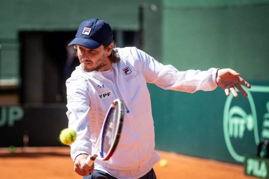 Gastón Gaudio, capitán del equipo argentino.