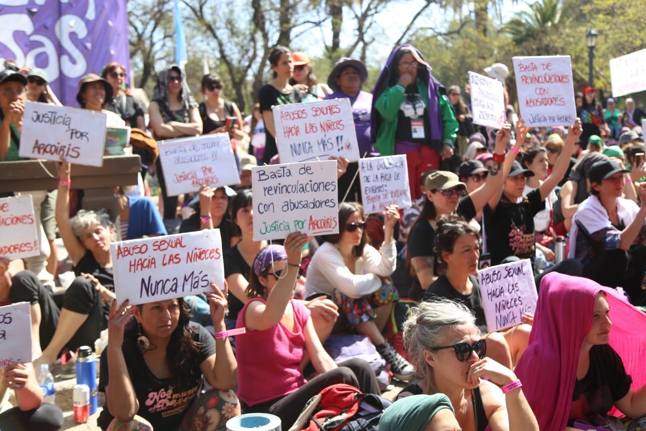 Asamblea multitudinaria en el último Encuentro Plurinacional de San Luis