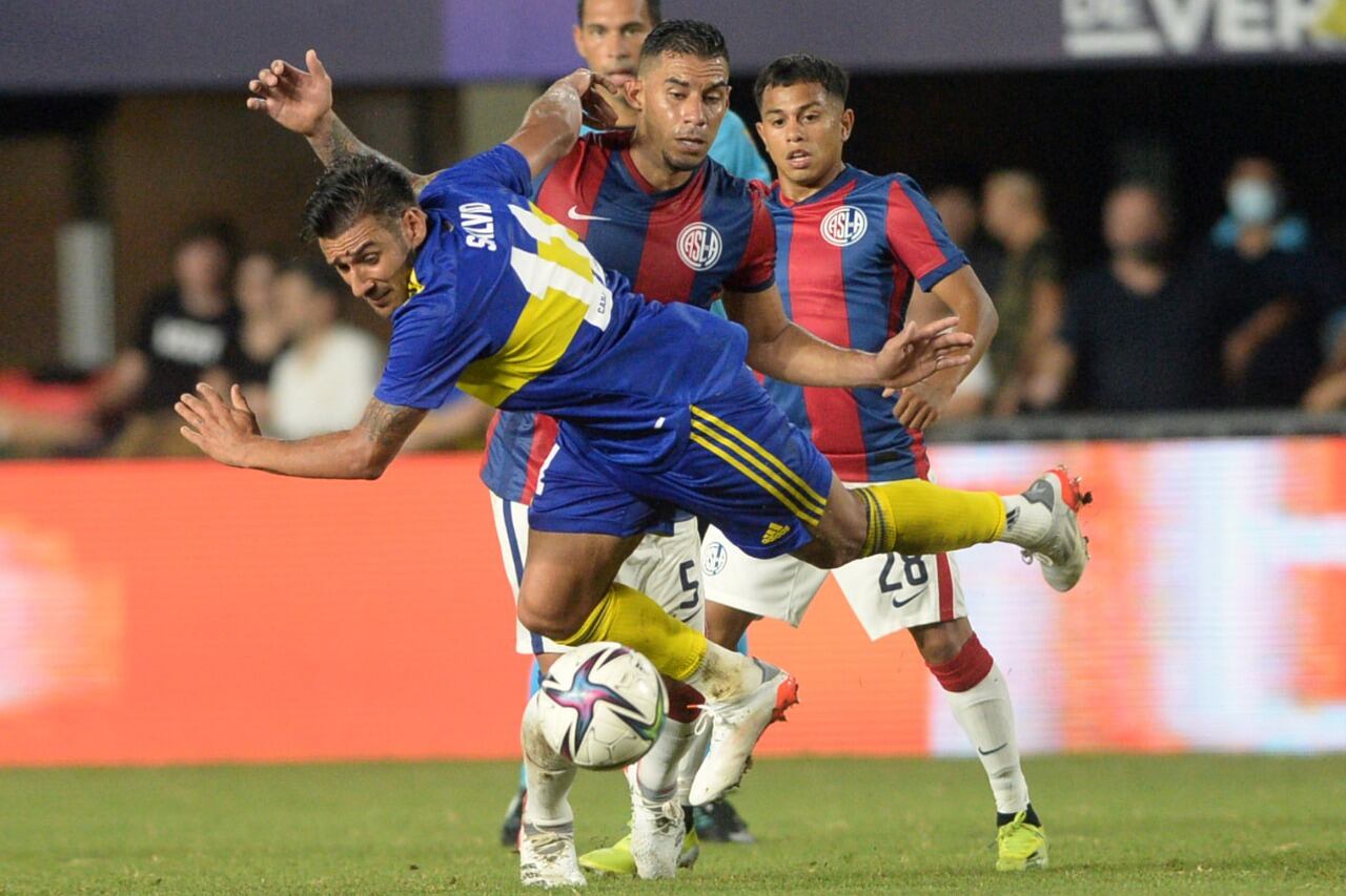 Salvio, clave en el triunfo frente a San Lorenzo.