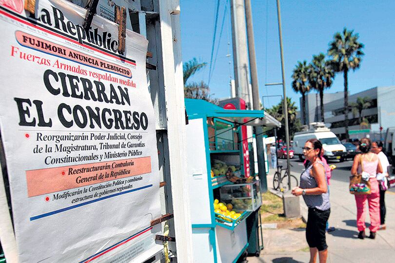 Un diario peruano recuerda el autogolpe de Fujimori que facilitó las reformas neoliberales que cambiaron al país.