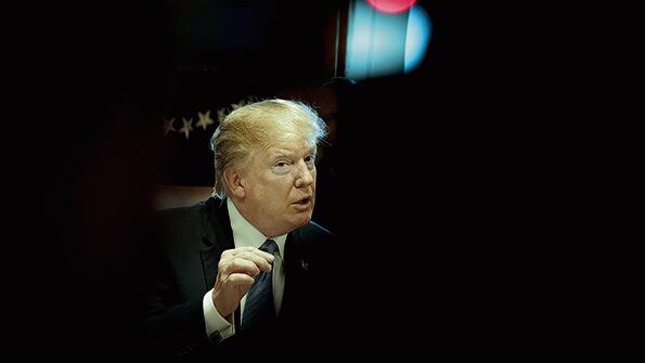 “Si no endereza el rumbo, yo me retiraría de la OMC”, afirmó ayer Trump.