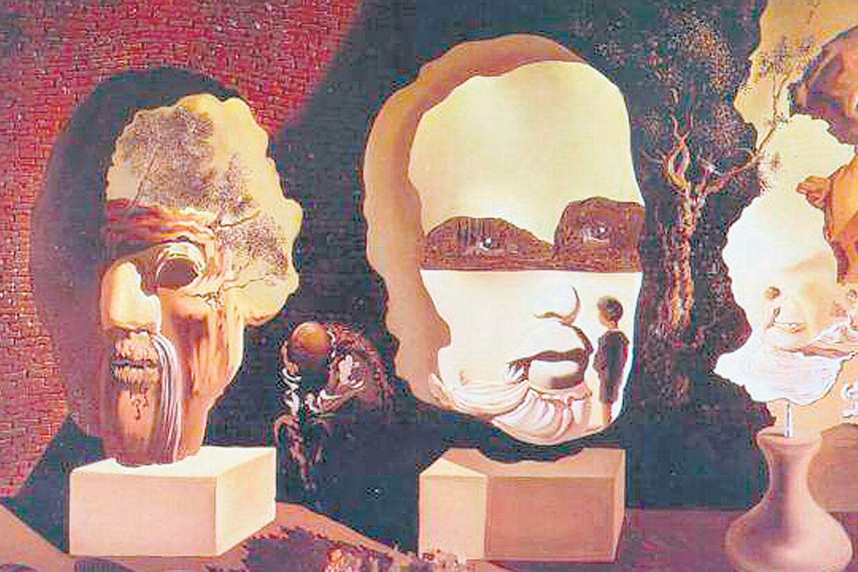 Edad adulta, adolescencia e infancia (Salvador Dalí, 1940).