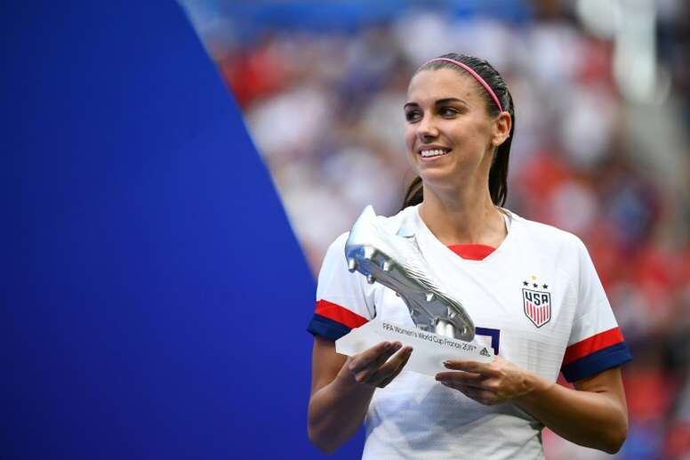 Alex Morgan es una de las mejores jugadoras del mundo.