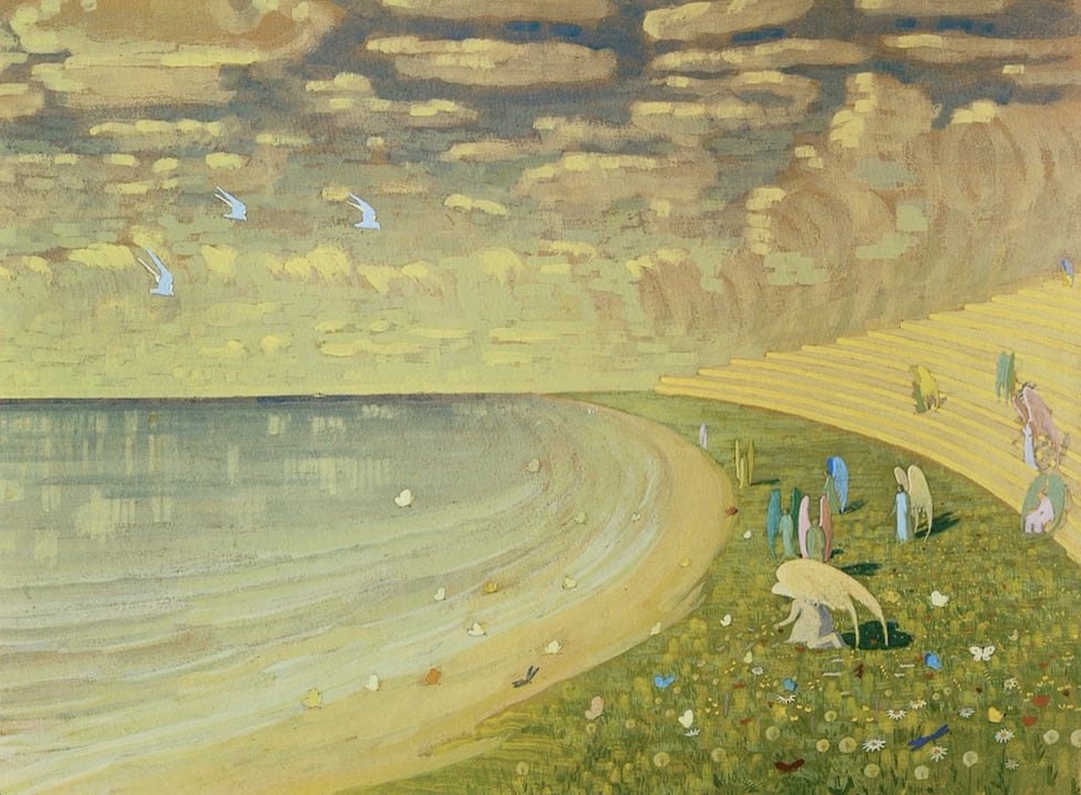 Ciurlionis, "Ángeles" (1909)