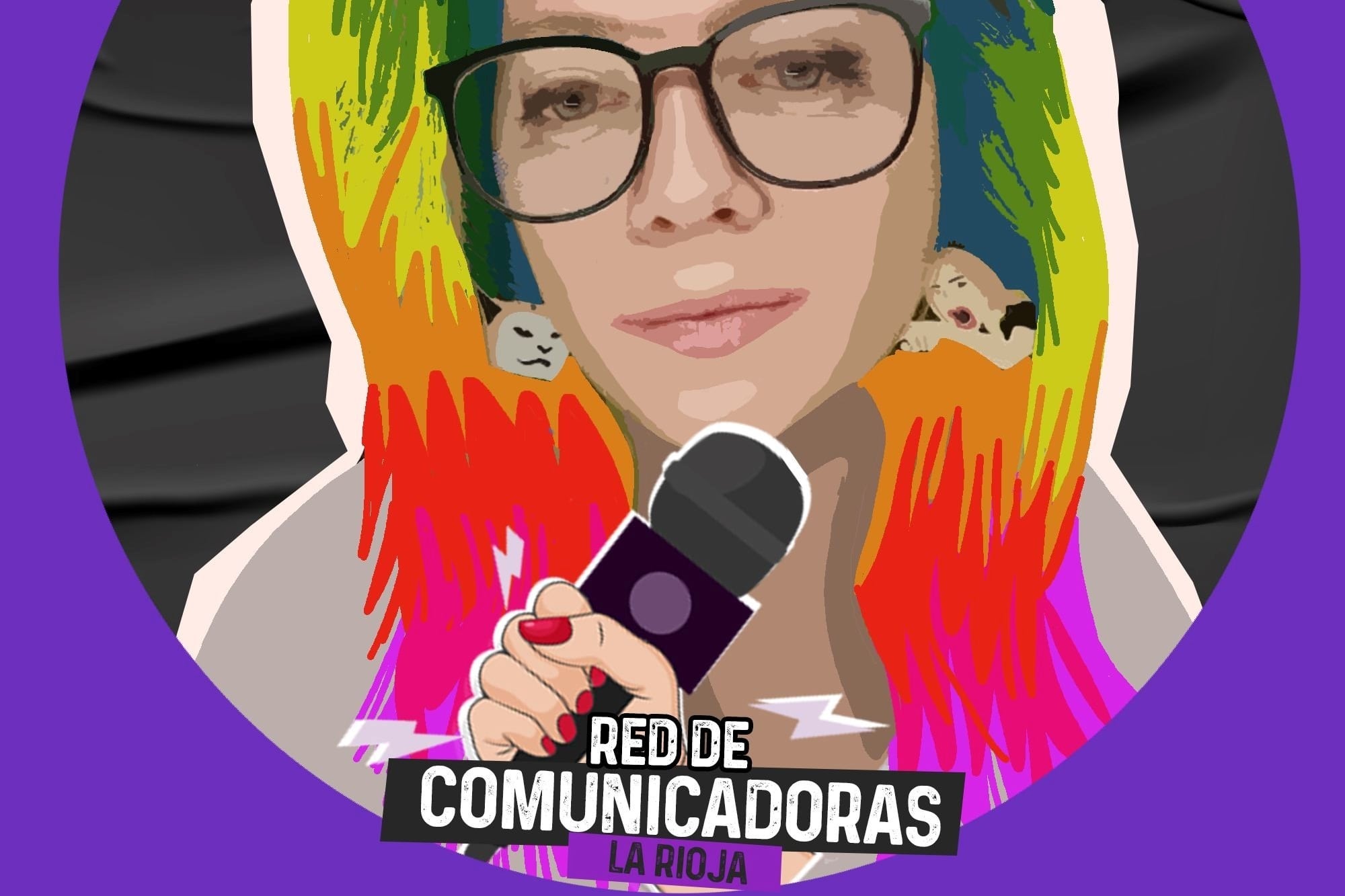 Manuela Calvo, forma parte de la Red de Comunicadoras de La Rioja.