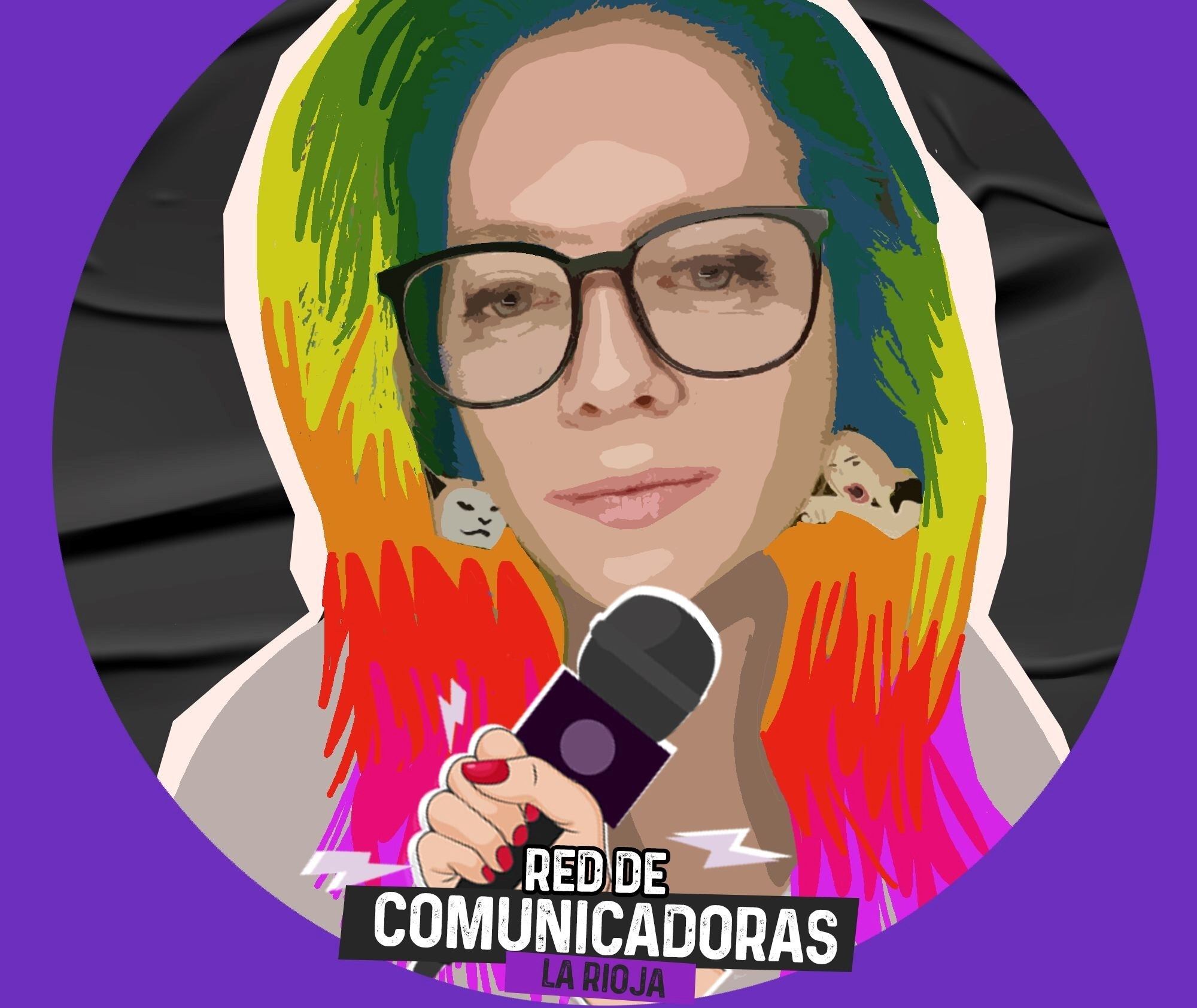 Manuela Calvo, forma parte de la Red de Comunicadoras de La Rioja.