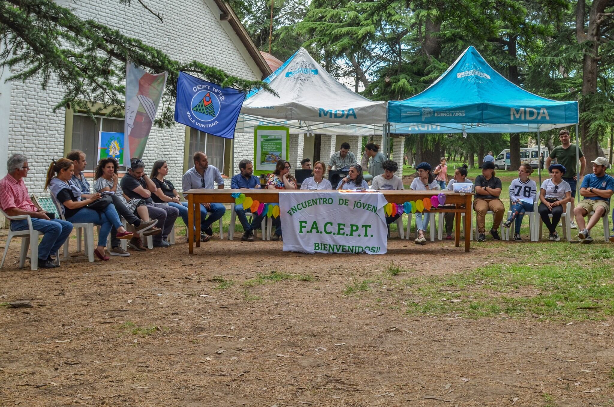 Los jóvenes del CEPT de Pablo Acosta, Azul.