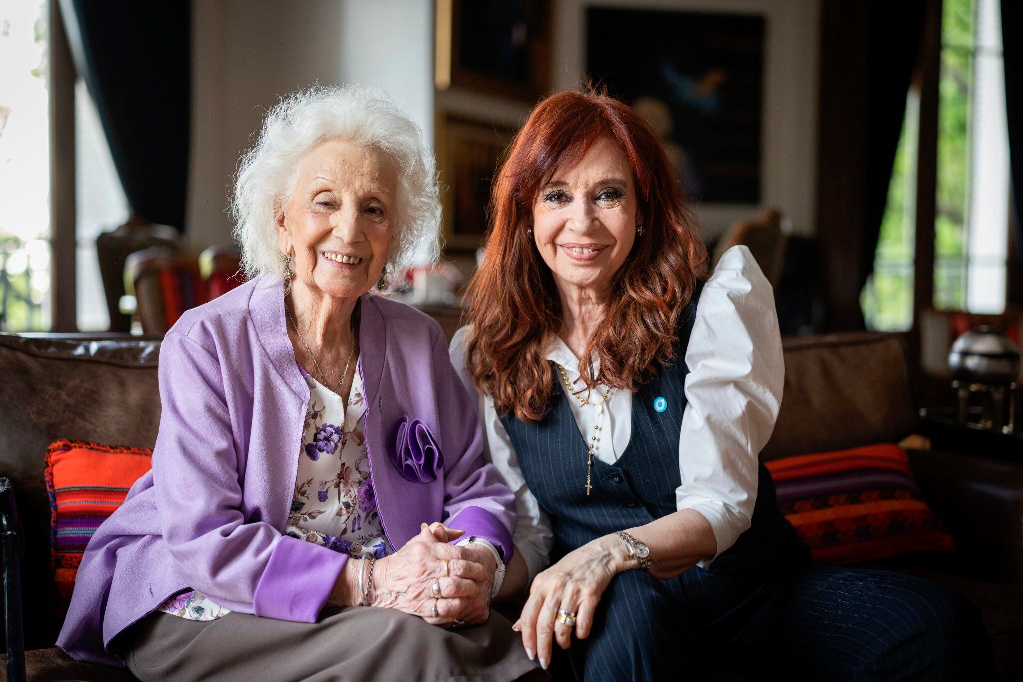 La foto que CFK se sacó con Carlotto y compartió en sus redes