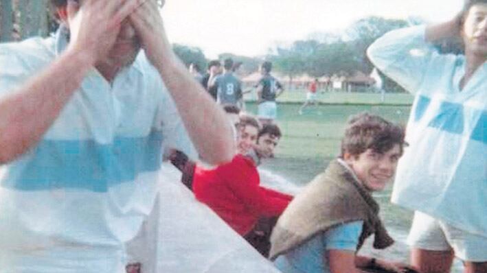 Jorge “Bocho” Navarro (en el medio), asesinado por la Dictadura en 1976.