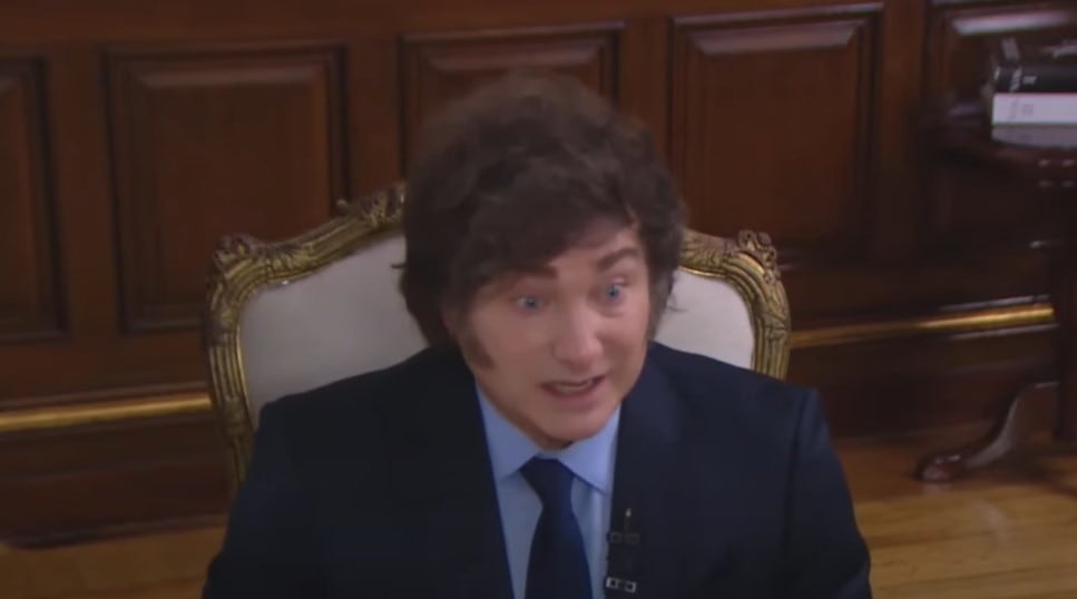 “Si no adherís a la ideología de género, no sos ni homofóbico ni transfóbico. La ideología de género llevada al extremo conduce al abuso. Por ende son pedófilos". Milei reiteró su frase de Davos, sin ediciones.