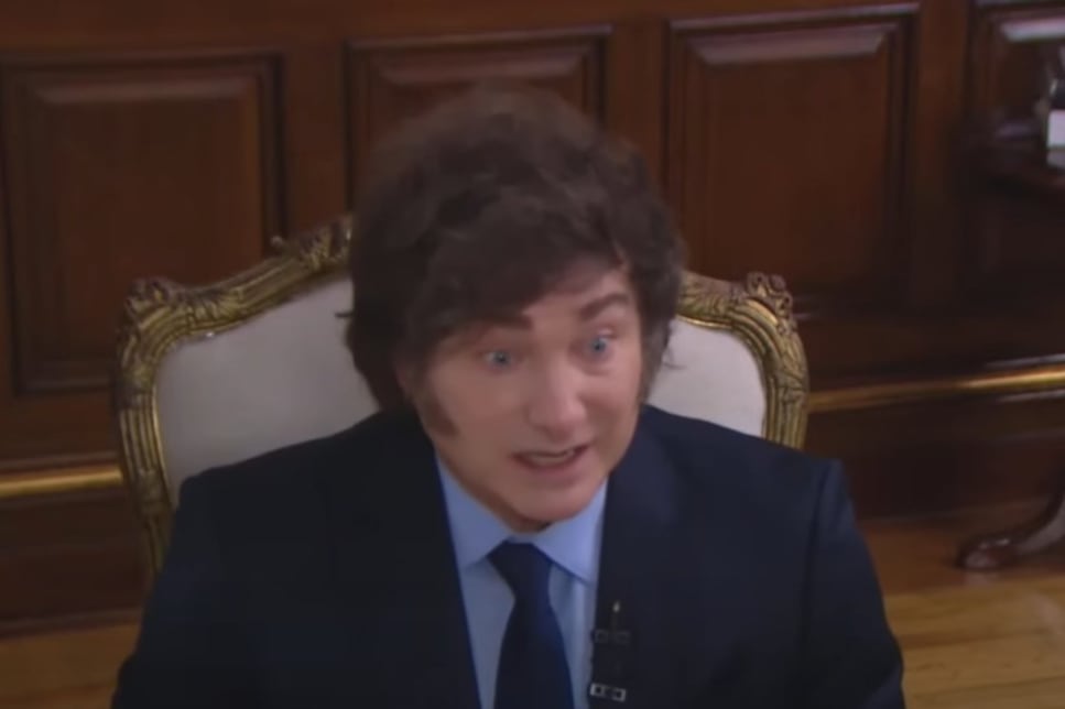 “Si no adherís a la ideología de género, no sos ni homofóbico ni transfóbico. La ideología de género llevada al extremo conduce al abuso. Por ende son pedófilos". Milei reiteró su frase de Davos, sin ediciones.