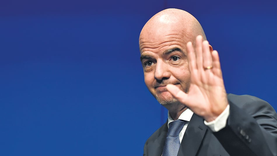 Gianni Infantino llegará hoy bien temprano y estará menos de un día en el país.