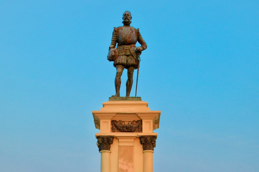 Rodrigo de Bastidas, "conquistador" y fundador de Santa Marta. Imagen: santamarta.gov.co