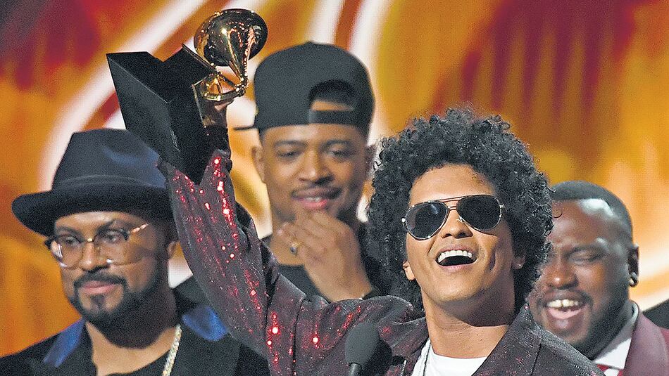 Bruno Mars, mimado por el público y por la industria.