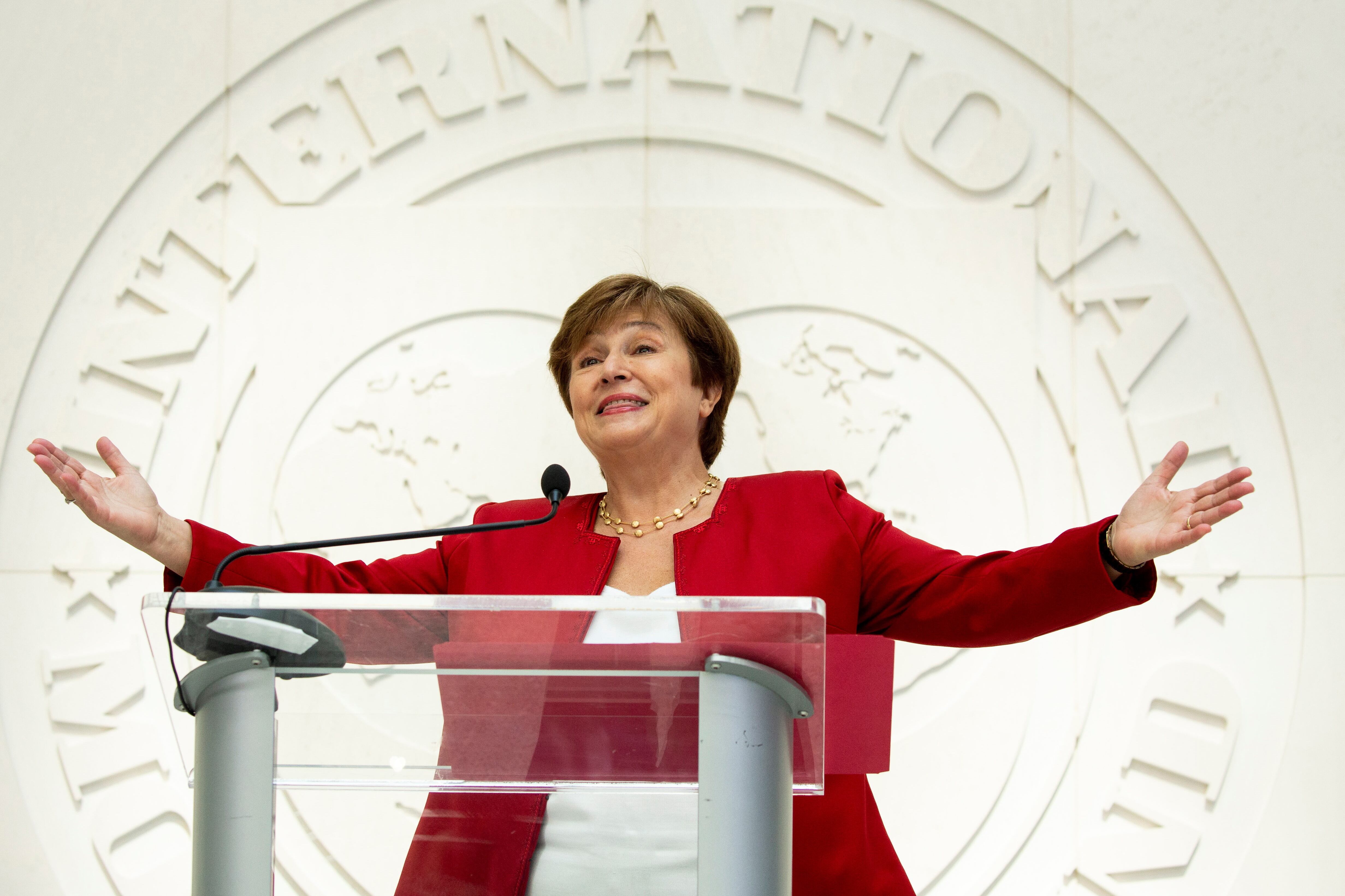 La titular del FMI, Kristalina Georgieva