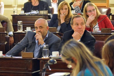 Giustiniani, el radical Palo Oliver vienen confluyendo junto al diputado Carlos del Frade.