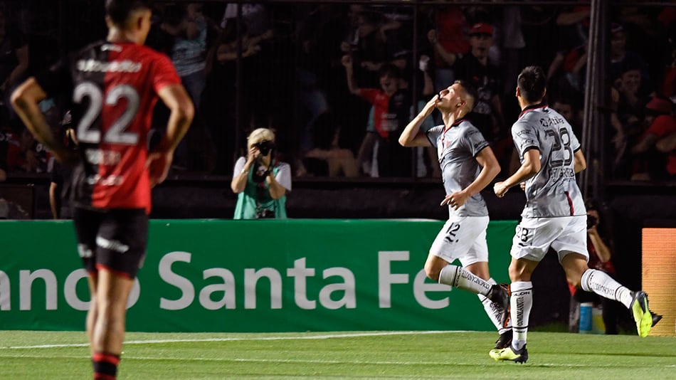 Chancalay festeja su gol.