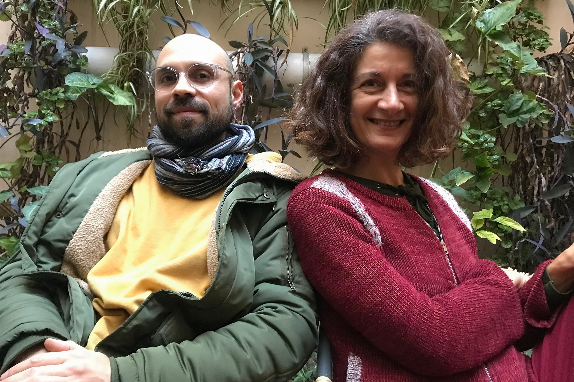 "No pensamos el paraíso de forma nostálgica, funciona justamente como cierre del presente histórico."