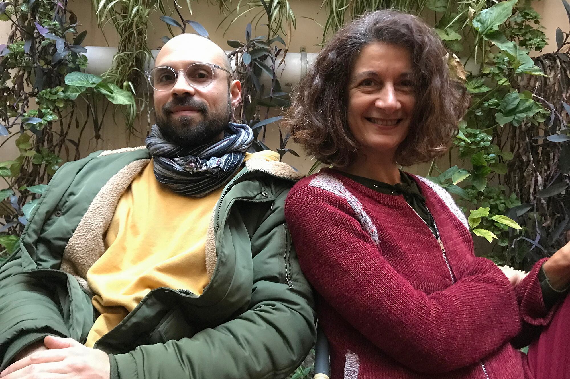 "No pensamos el paraíso de forma nostálgica, funciona justamente como cierre del presente histórico."