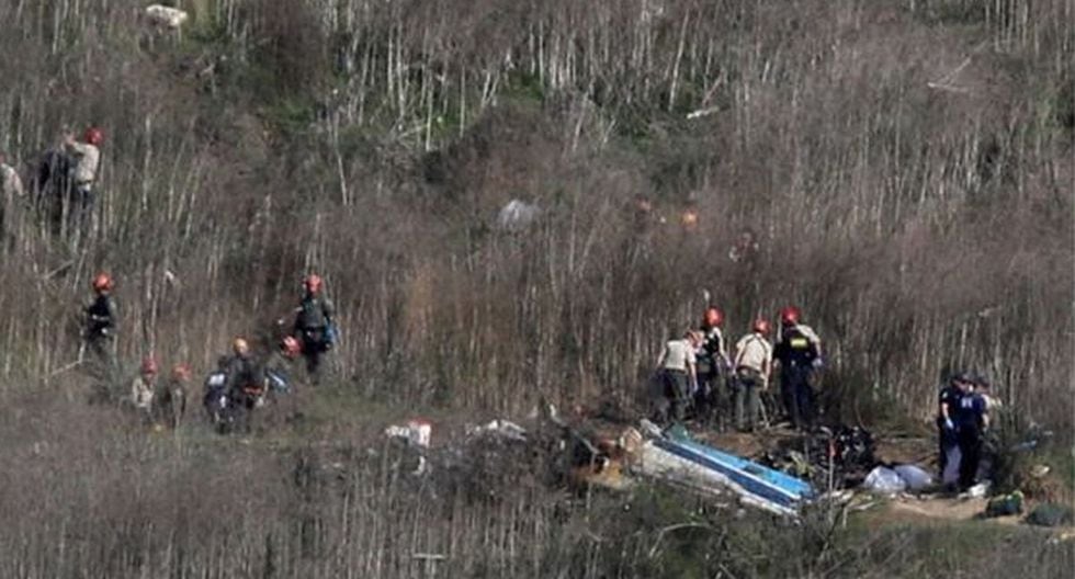 El accidente del helicóptero provocó la muerte de Bryant, su hija y otras seis personas.
