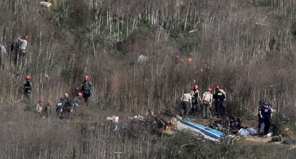 El accidente del helicóptero provocó la muerte de Bryant, su hija y otras seis personas.