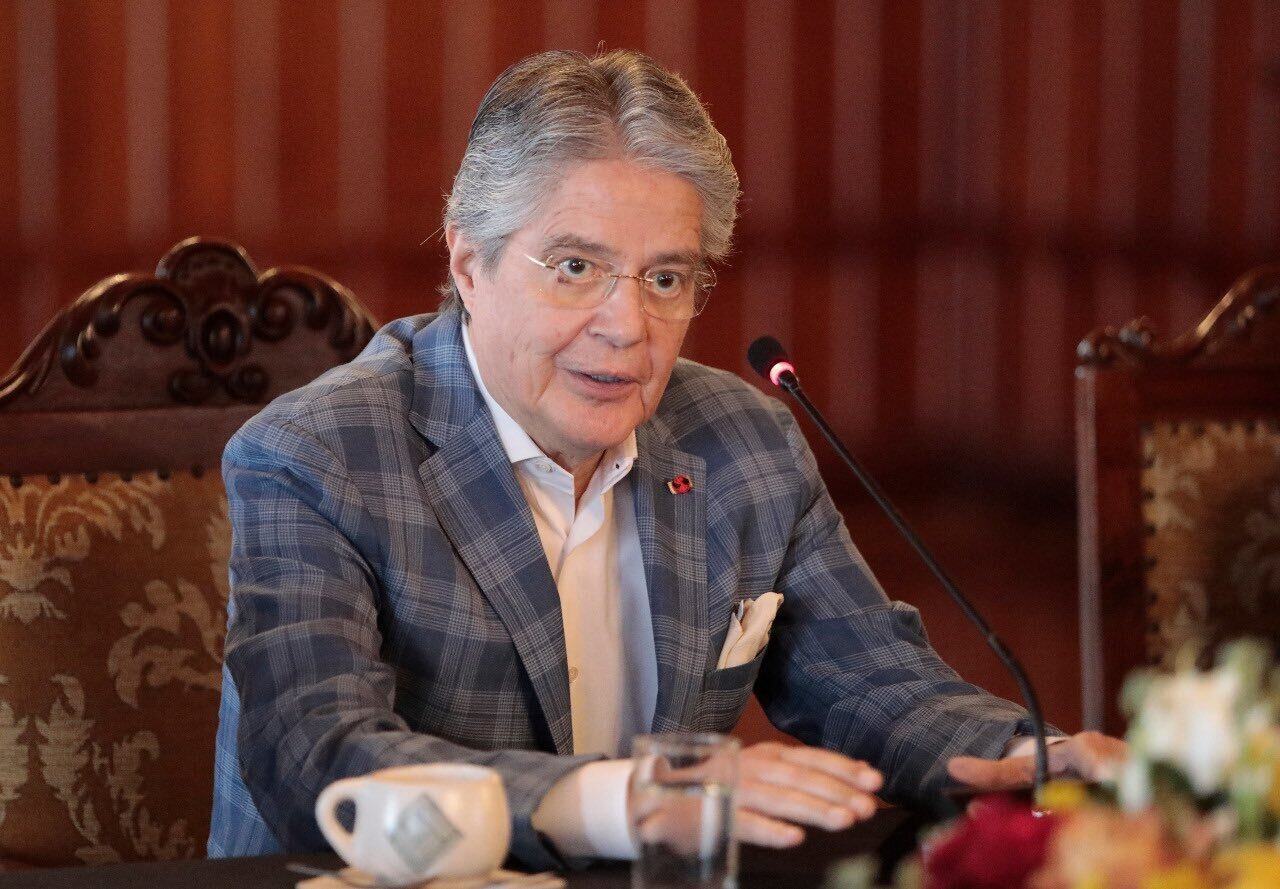 El presidente de Ecuador, Guillermo Lasso. Foto: Twitter de Guillermo Lasso