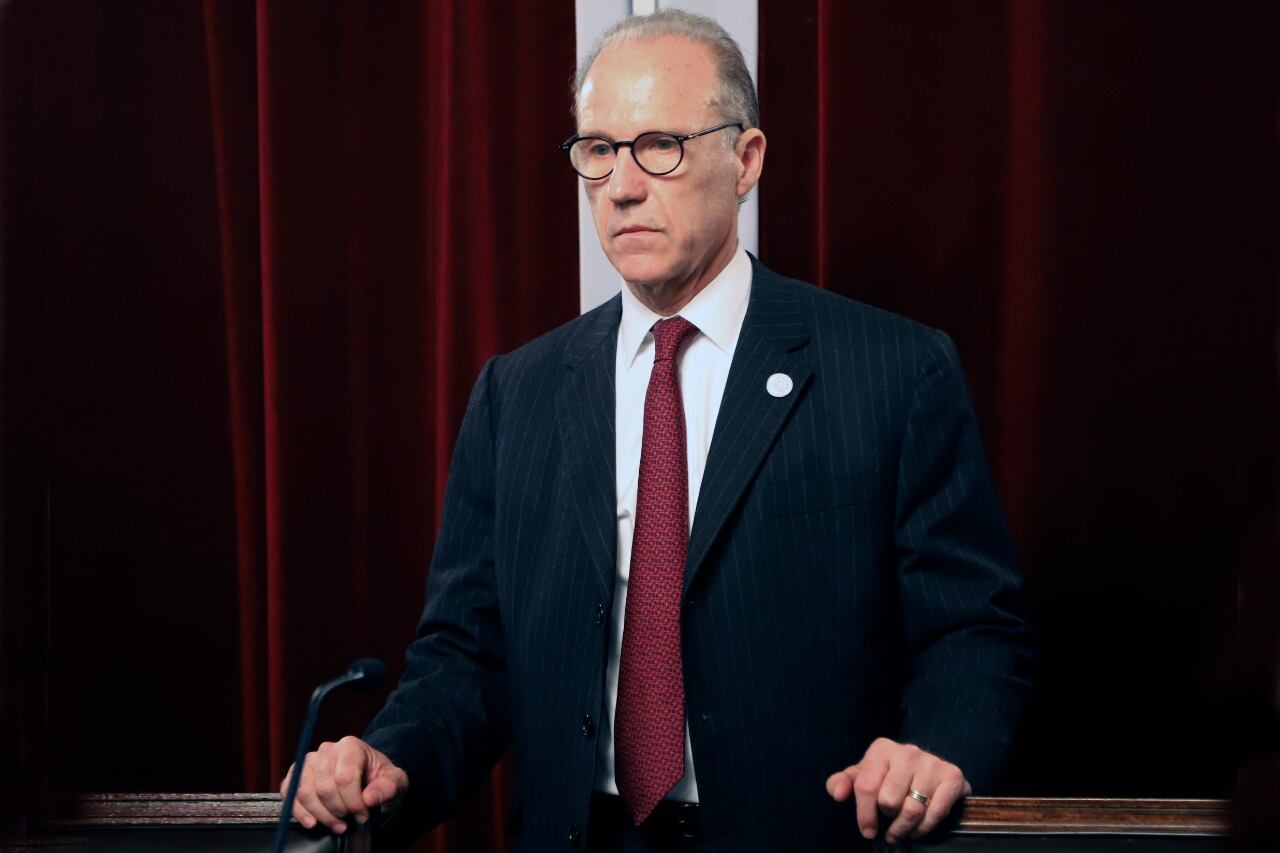 El presidente de la Corte Suprema, Carlos Rosenkrantz.