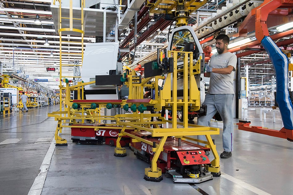 La utilización de la capacidad instalada de la industria nacional se ubicó en un 42 por ciento. 