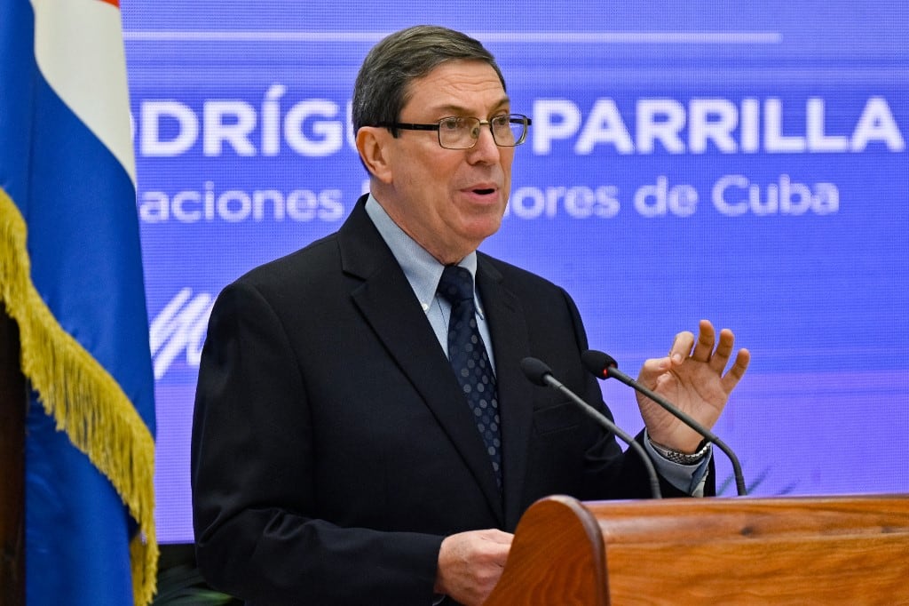 El canciller de Cuba, Bruno Rodríguez.