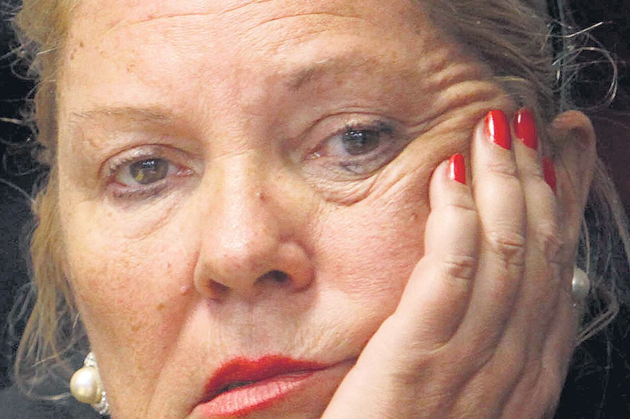 La diputada Elisa Carrió.