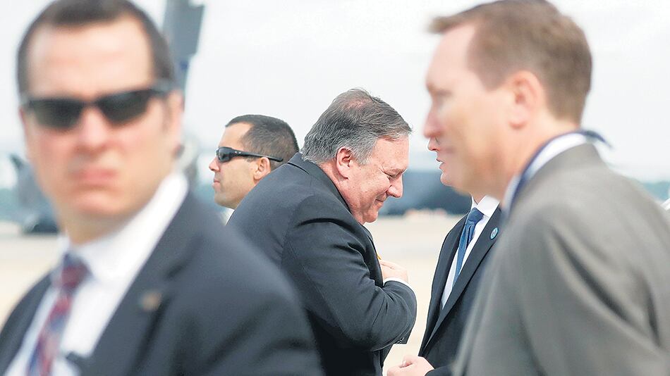 Trump envió a Riad a su secretario de Estado, Mike Pompeo, para ejercer presión.