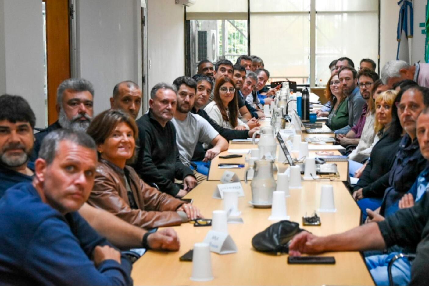 La Provincia y los sindicatos se reunieron este martes en Trabajo.