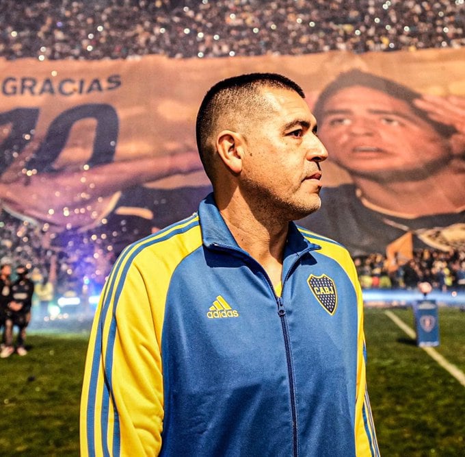 Juan Román Riquelme, vicepresidente de Boca Juniors