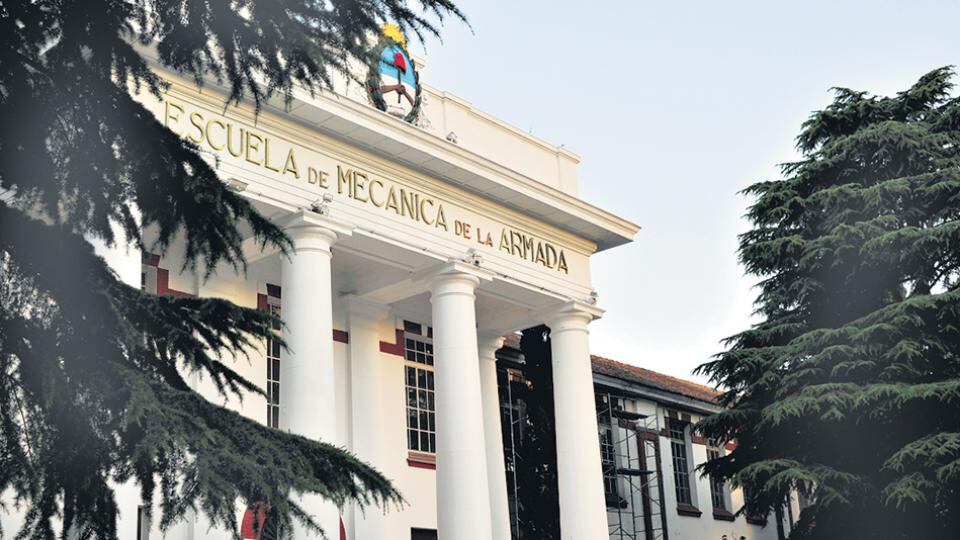 La ex ESMA, hoy Espacio Memoria y Derechos Humanos.