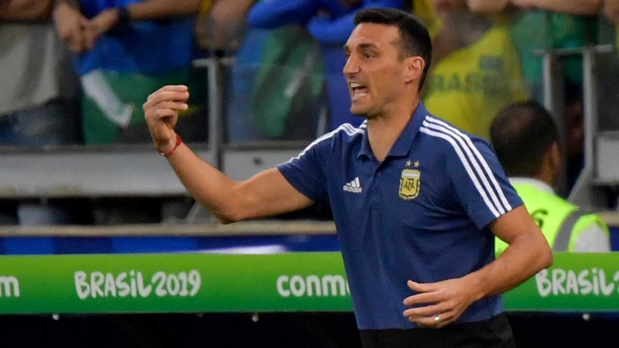 Lionel Scaloni, DT de la Selección Argentina.
