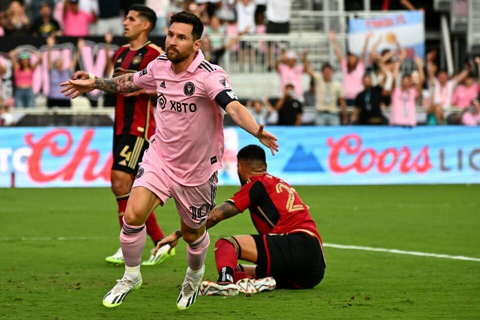 Lionel Messi, en dudas para el partido ante Houston Dynamo FC por la final de la US Open Cup.