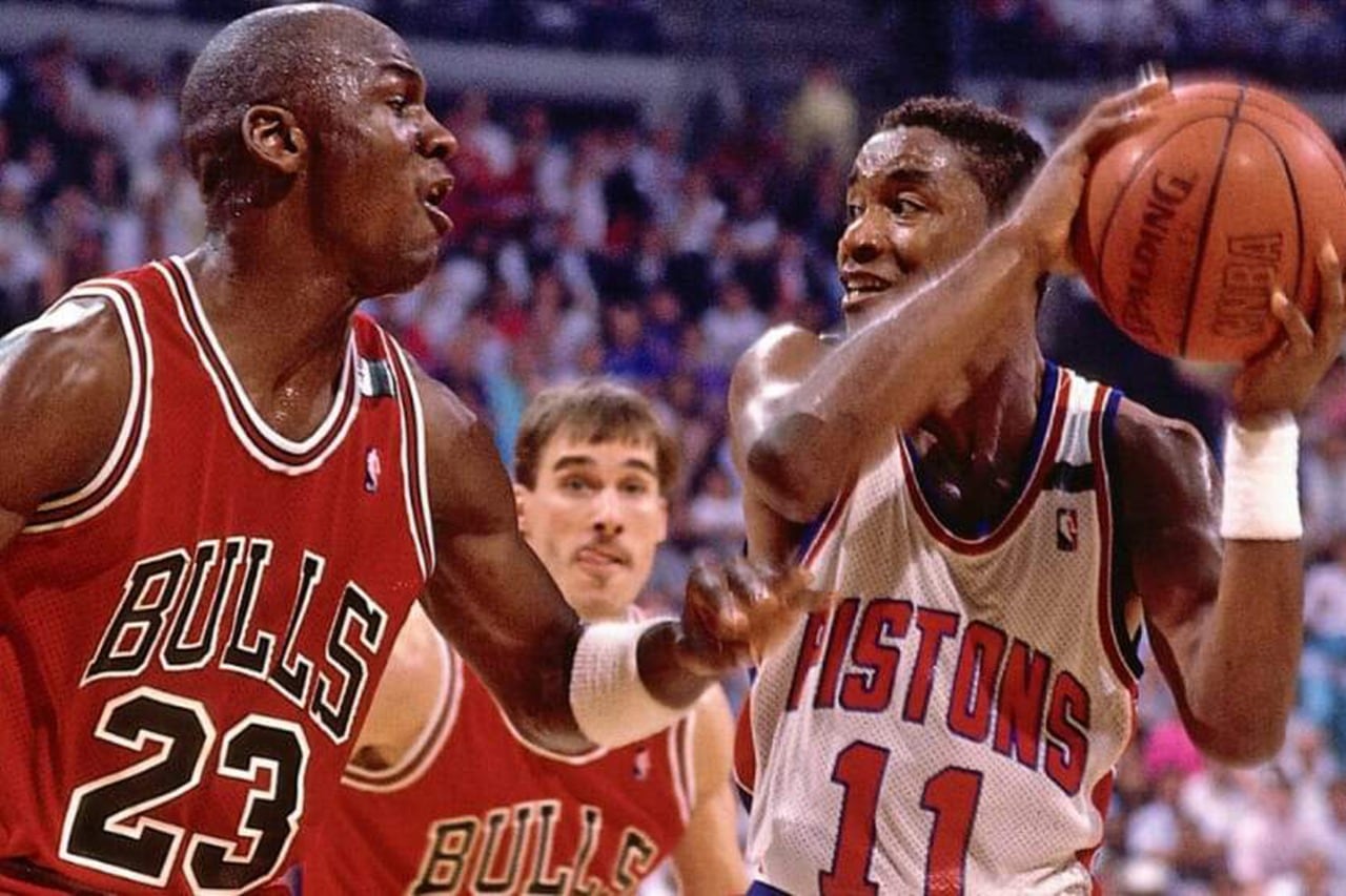 Jordan vs. Thomas. Bulls vs. "Bad Boys". Un clásico de los '80.