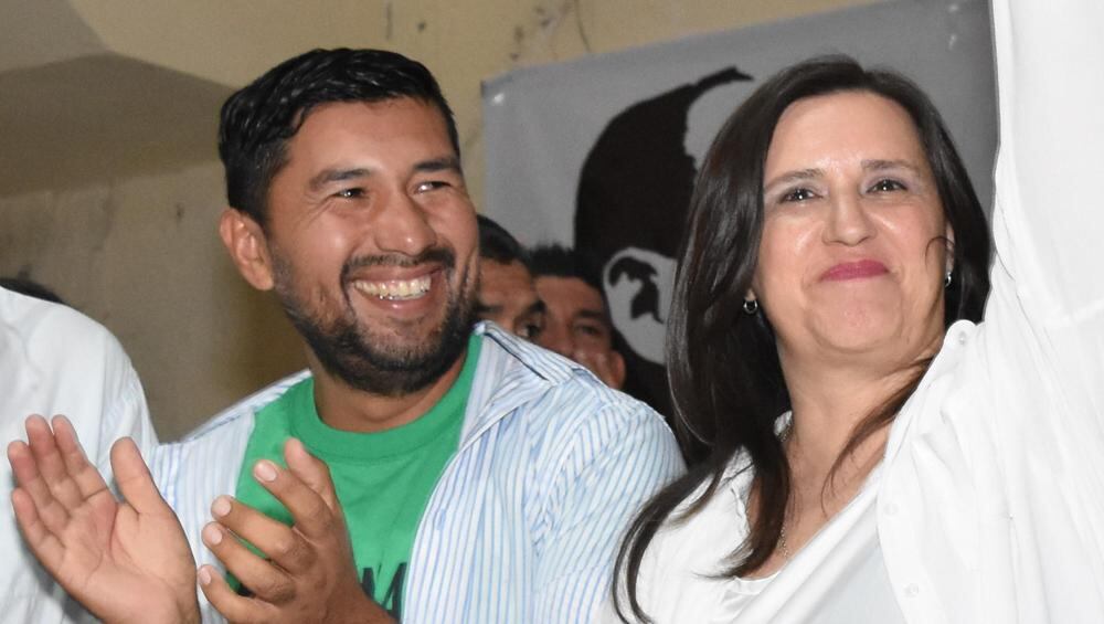 Diego Arroyo, de Kolina, y Elia Fernández. 