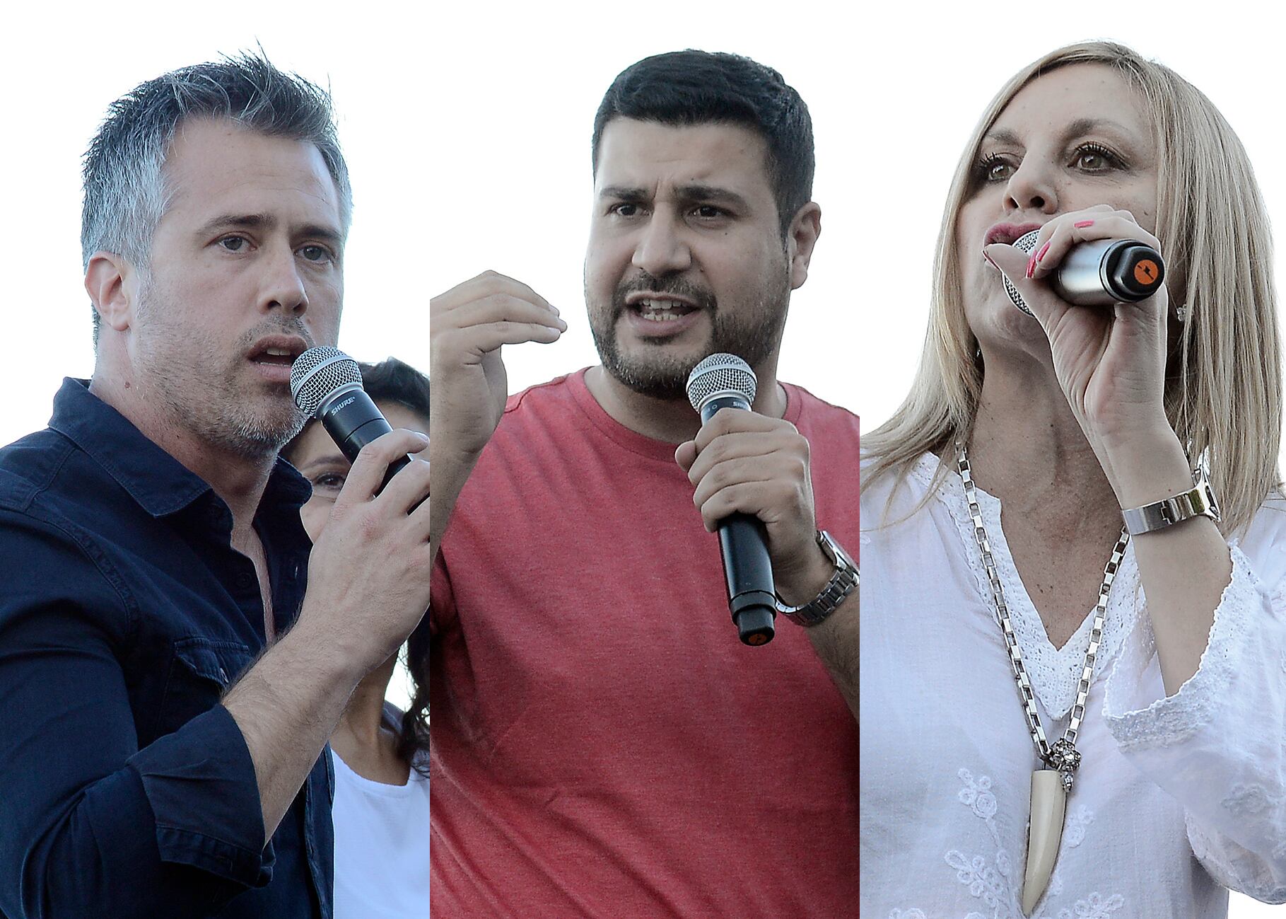 Los candidatos de UC eran Leandro Busatto, Marcos Cleri y Marilín Sacnun.