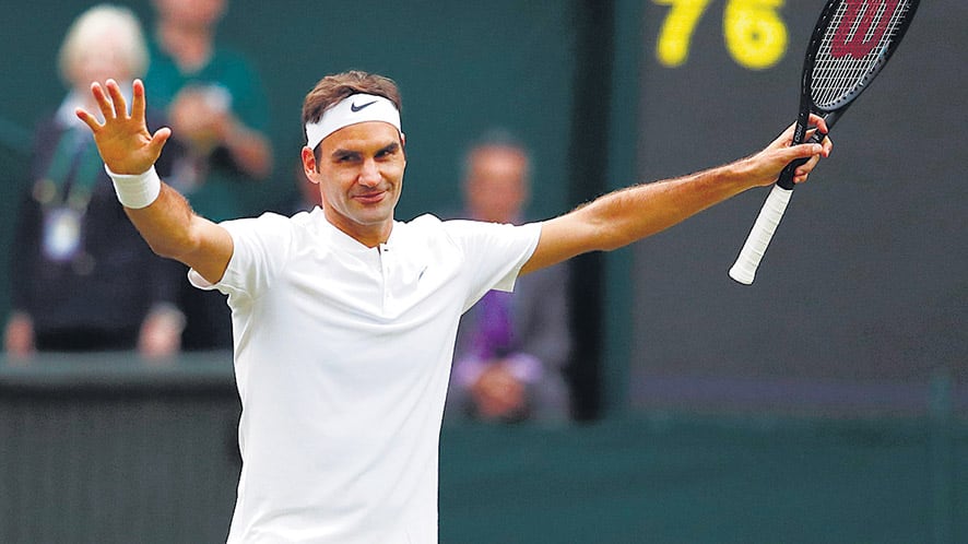 “Es importante acabar la primera semana con buenas sensaciones y lo he conseguido”, dijo Federer.