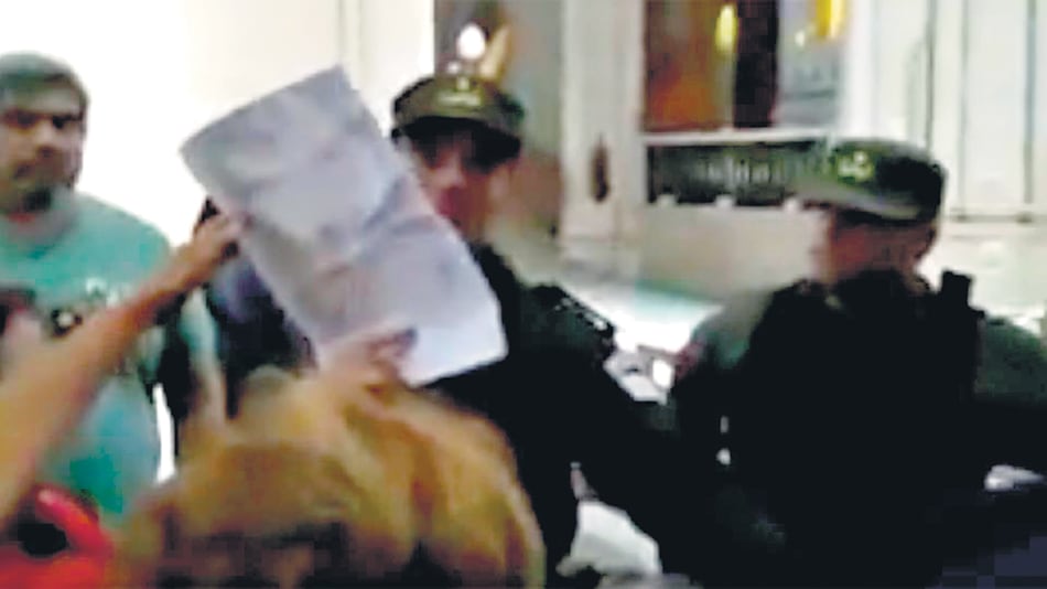 “Fue un intento de intimidación bastante violento”, contó Miguel Funes.