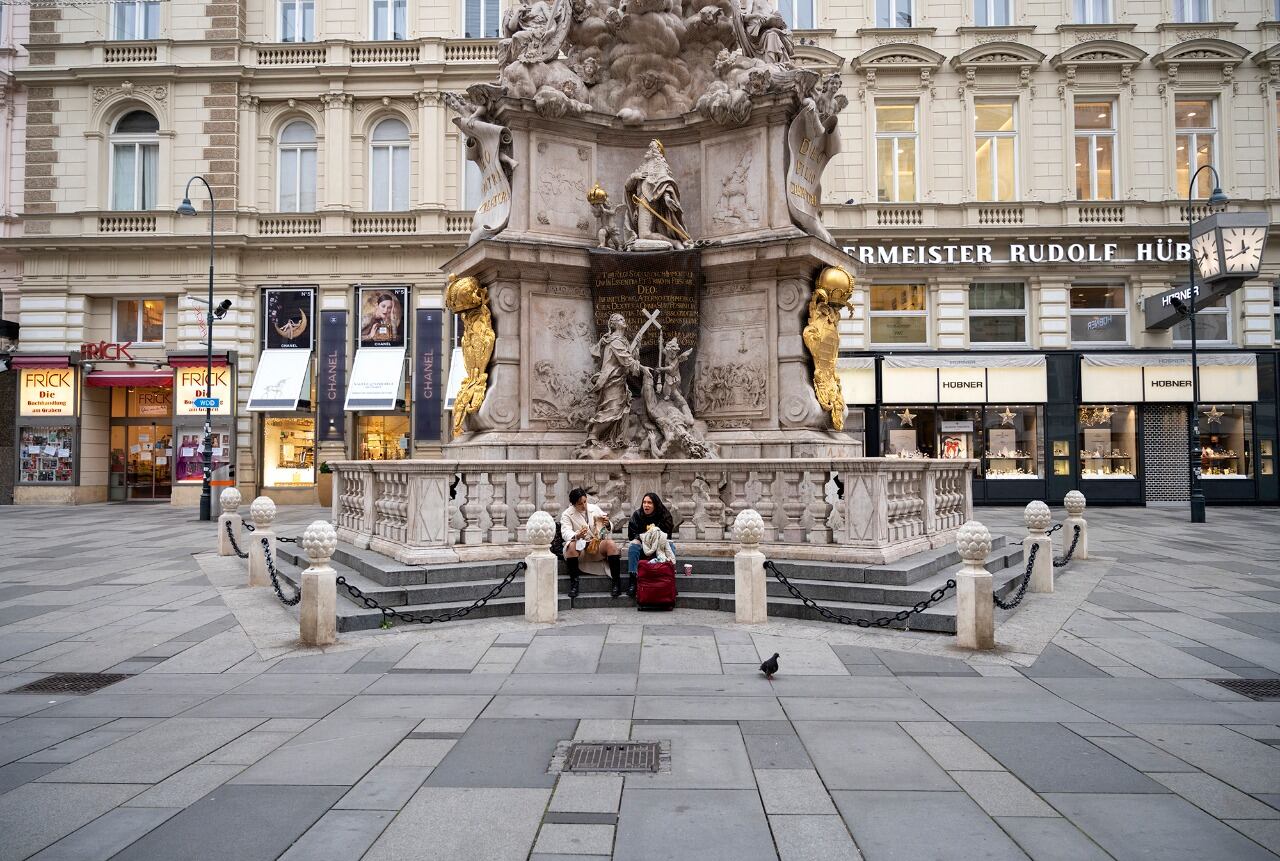 En Austria se impuso un nuevo confinamiento para tratar de frenar el avance de los casos de coronavirus.