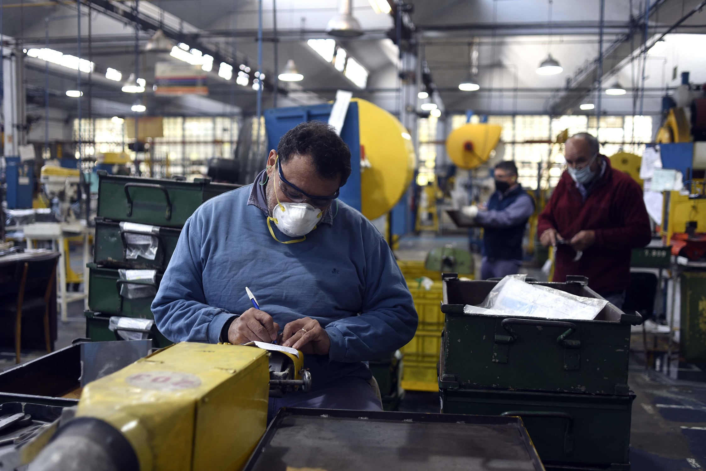 En julio, el empleo industrial no tuvo cambios respecto de junio.