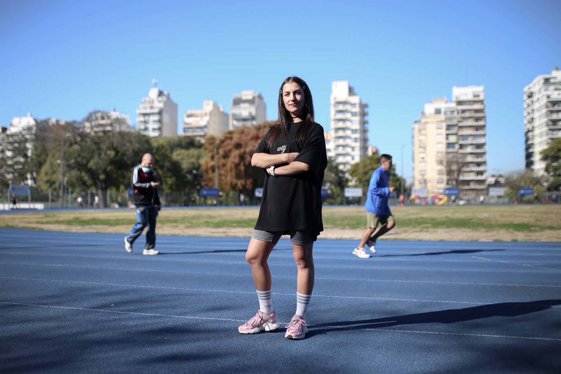 Nemesia Hijós, autora del recién publicado Runners, una etnografía en una plataforma de entrenamiento de Nike.