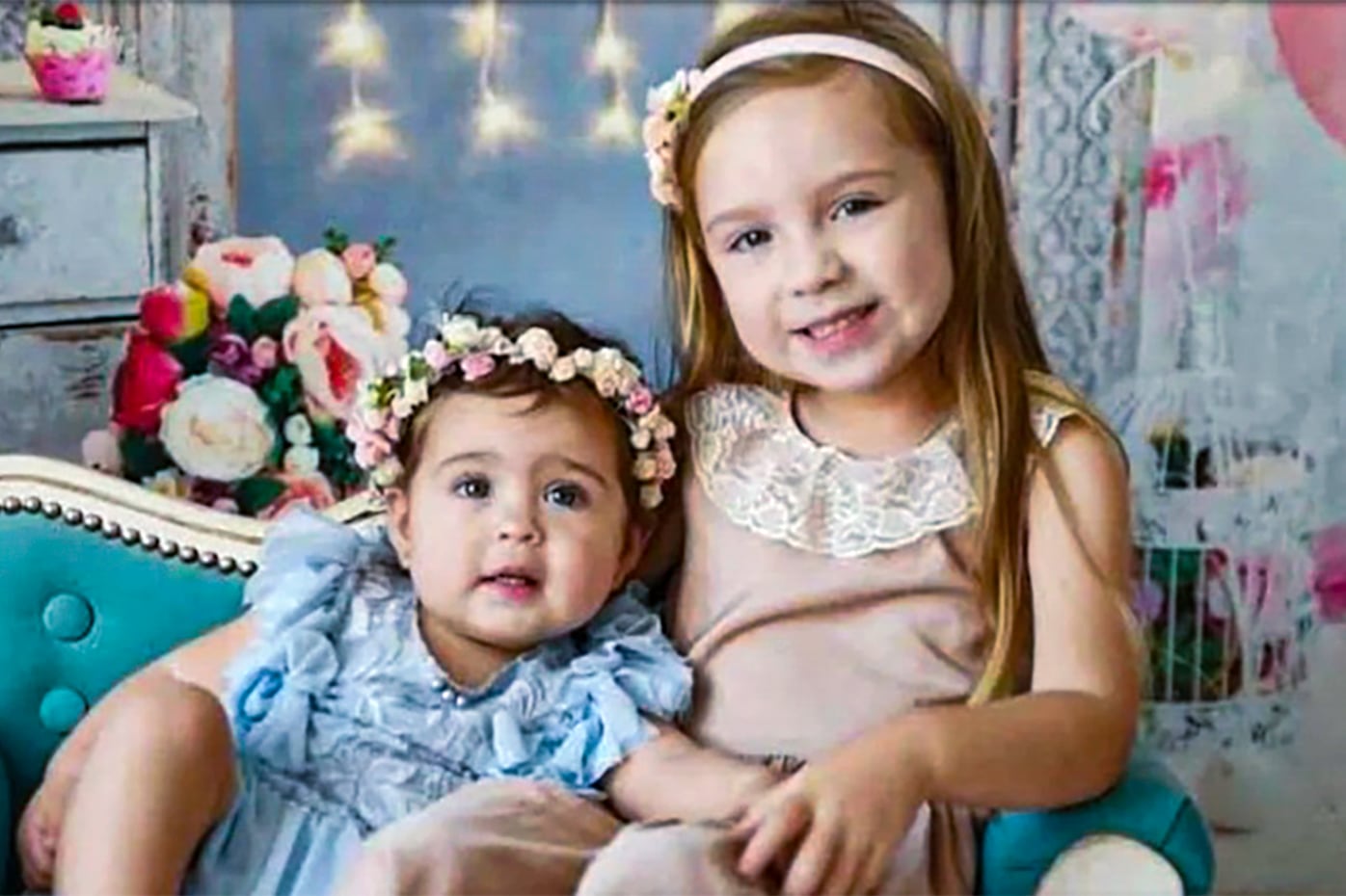 Pilar Hecker y su hermana Delfina