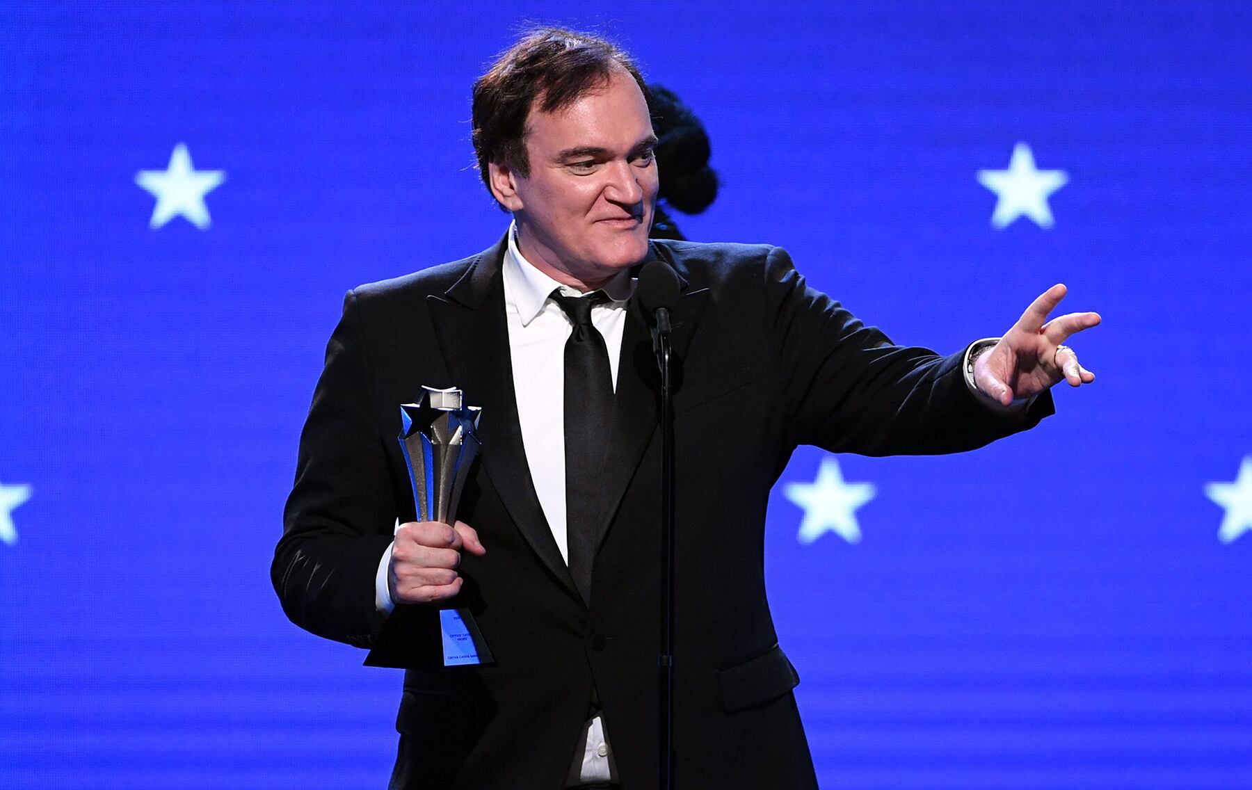 Tarantino no ganó como director, pero su film si se consagró.