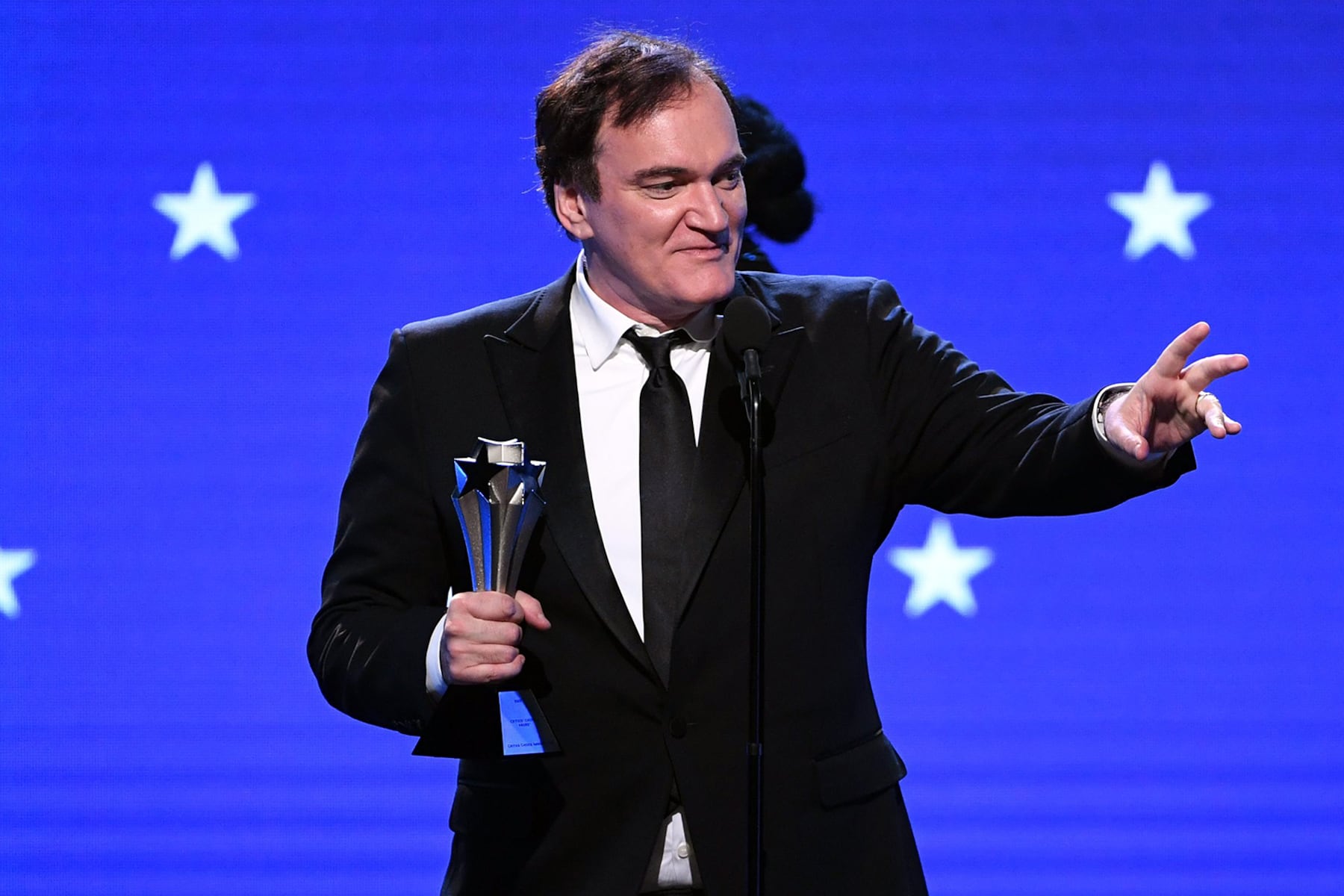 Tarantino no ganó como director, pero su film si se consagró.